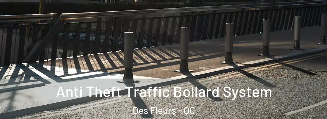  Anti Theft Traffic Bollard System Des Fleurs - QC