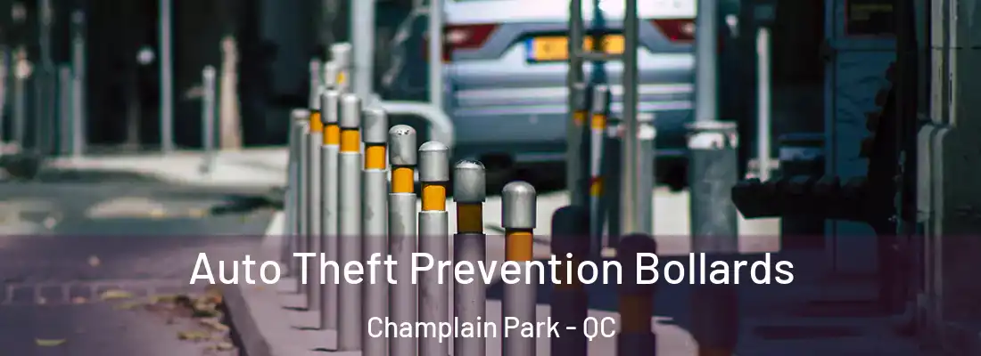  Auto Theft Prevention Bollards Champlain Park - QC