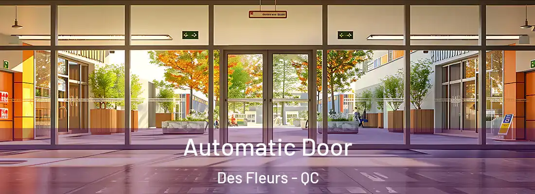  Automatic Door Des Fleurs - QC