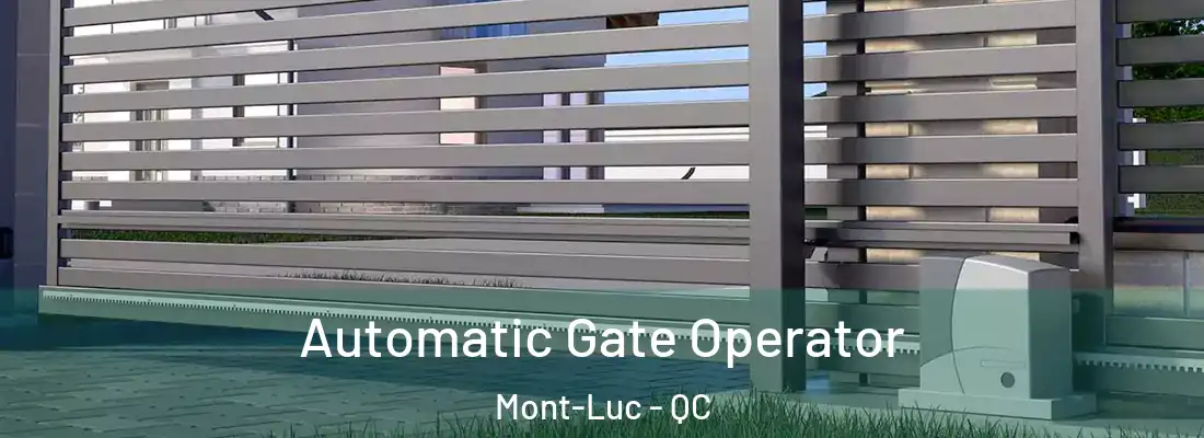  Automatic Gate Operator Mont-Luc - QC