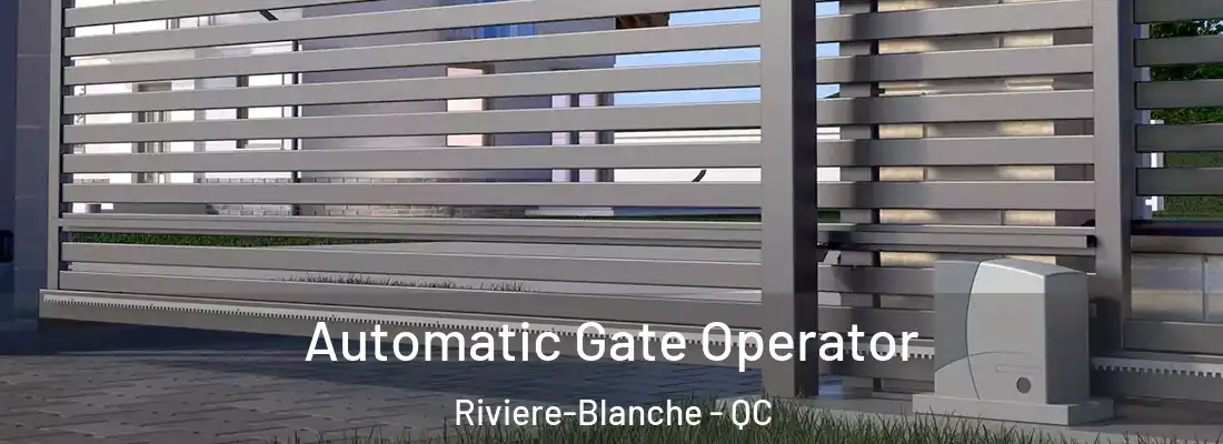  Automatic Gate Operator Riviere-Blanche - QC