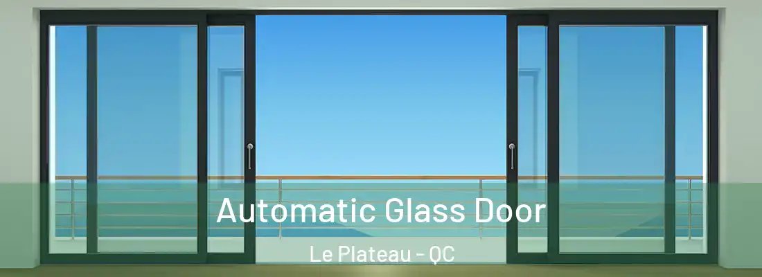 Automatic Glass Door Le Plateau - QC