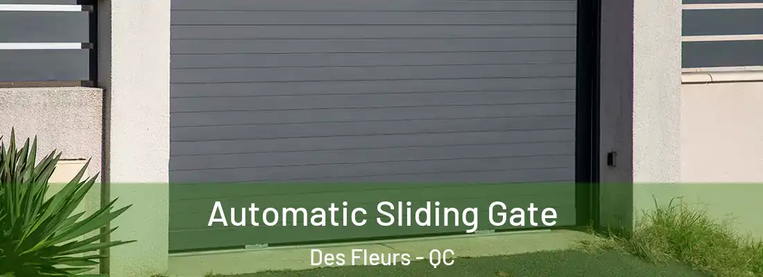  Automatic Sliding Gate Des Fleurs - QC
