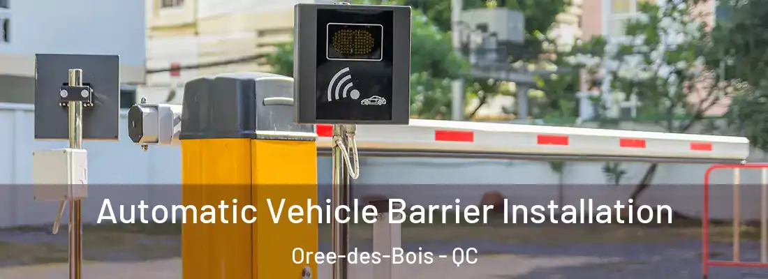 Automatic Vehicle Barrier Installation Oree-des-Bois - QC