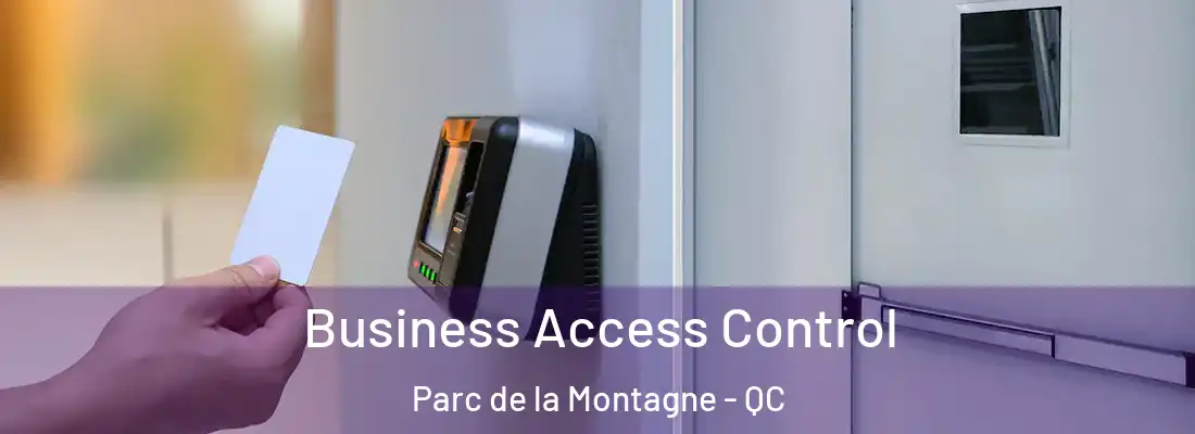  Business Access Control Parc de la Montagne - QC