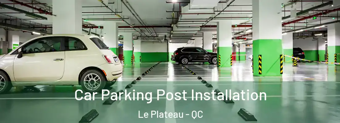  Car Parking Post Installation Le Plateau - QC