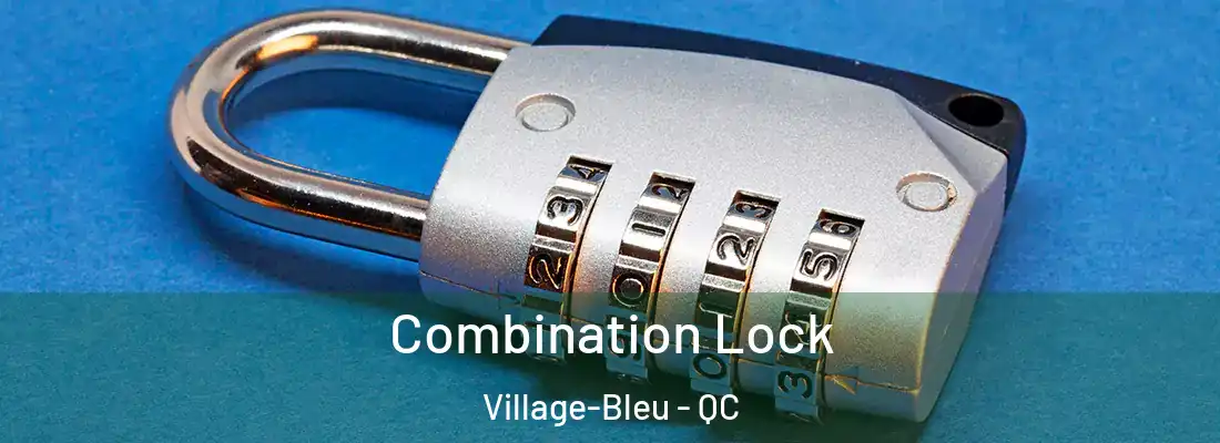  Combination Lock Village-Bleu - QC