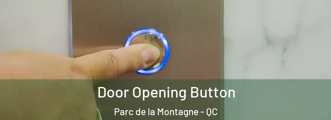  Door Opening Button Parc de la Montagne - QC
