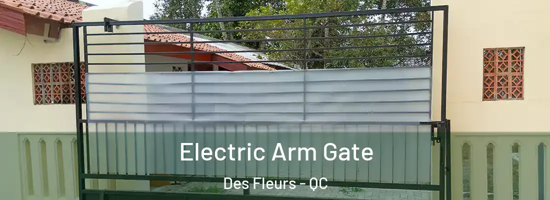  Electric Arm Gate Des Fleurs - QC