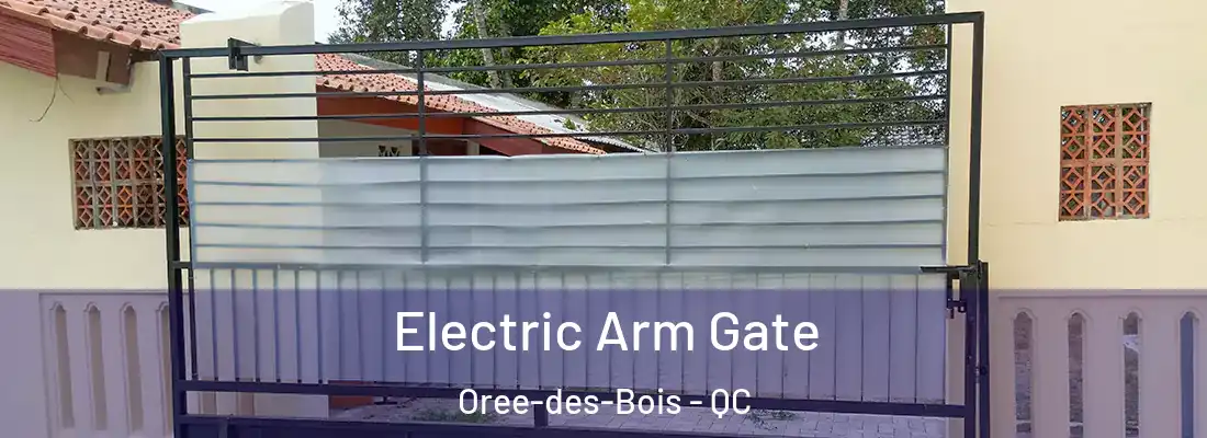  Electric Arm Gate Oree-des-Bois - QC