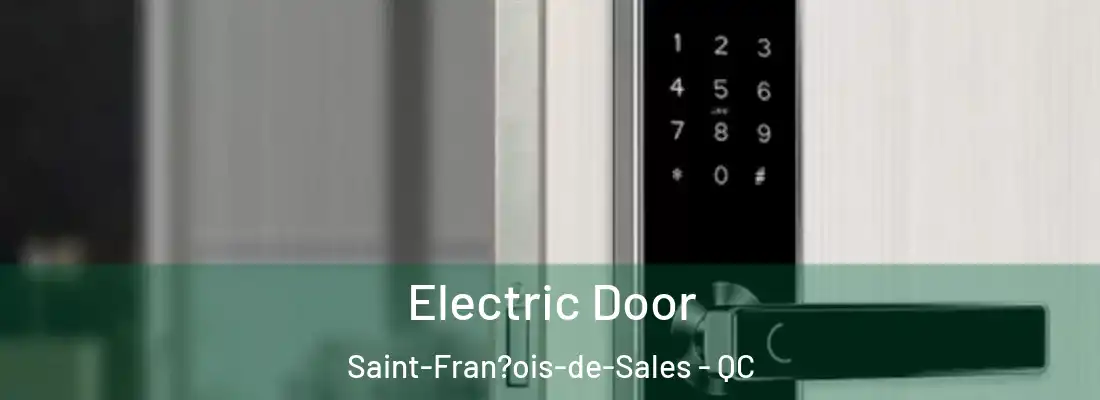  Electric Door Saint-Fran?ois-de-Sales - QC