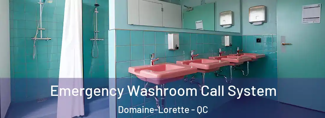 Emergency Washroom Call System Domaine-Lorette - QC