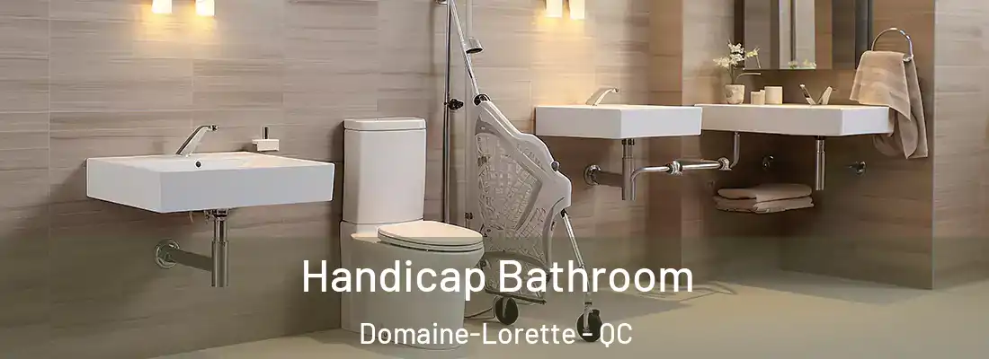  Handicap Bathroom Domaine-Lorette - QC