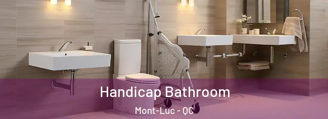  Handicap Bathroom Mont-Luc - QC