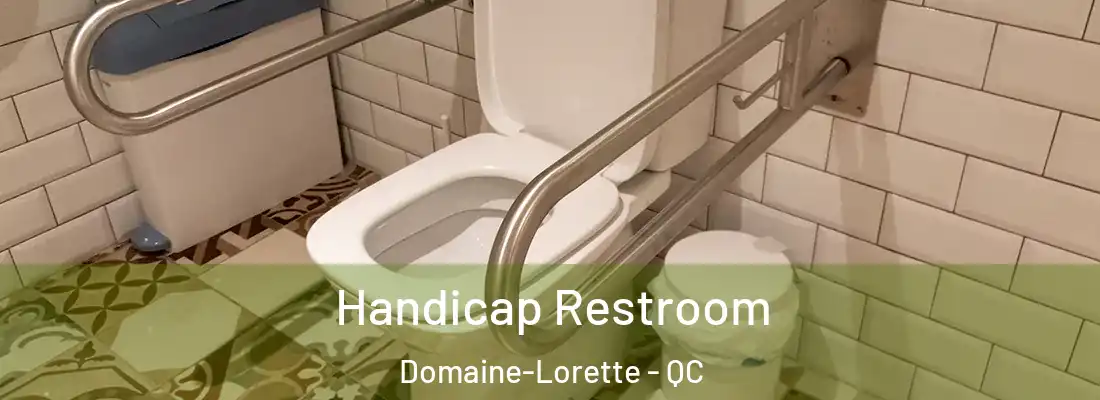  Handicap Restroom Domaine-Lorette - QC