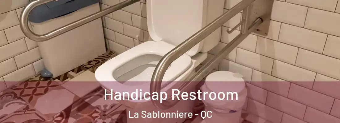 Handicap Restroom La Sablonniere - QC