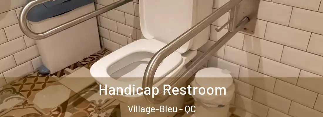  Handicap Restroom Village-Bleu - QC
