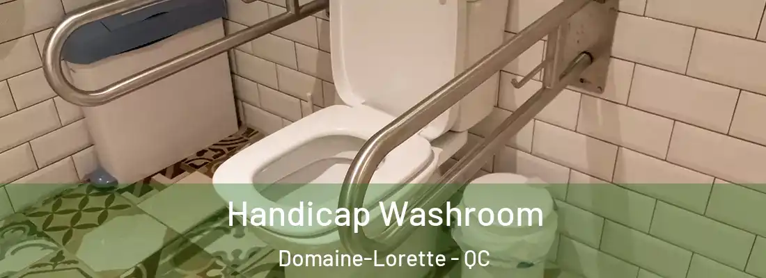  Handicap Washroom Domaine-Lorette - QC