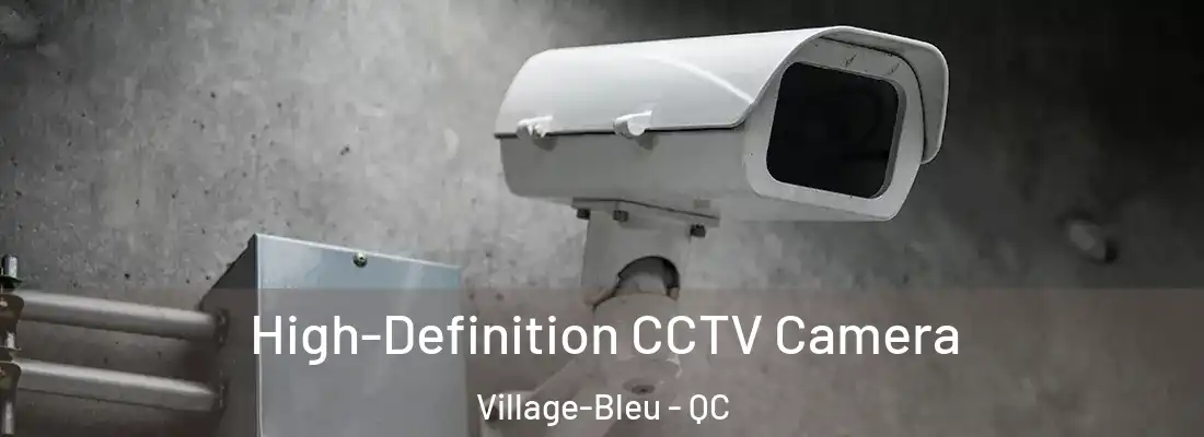  High-Definition CCTV Camera Village-Bleu - QC