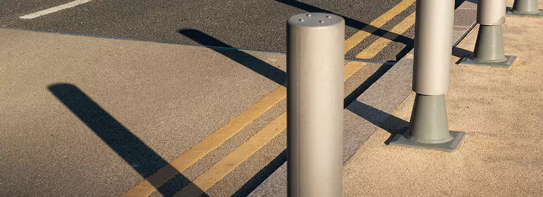 Custom Retractable Barrier Column Installations in La Sablonniere, QC