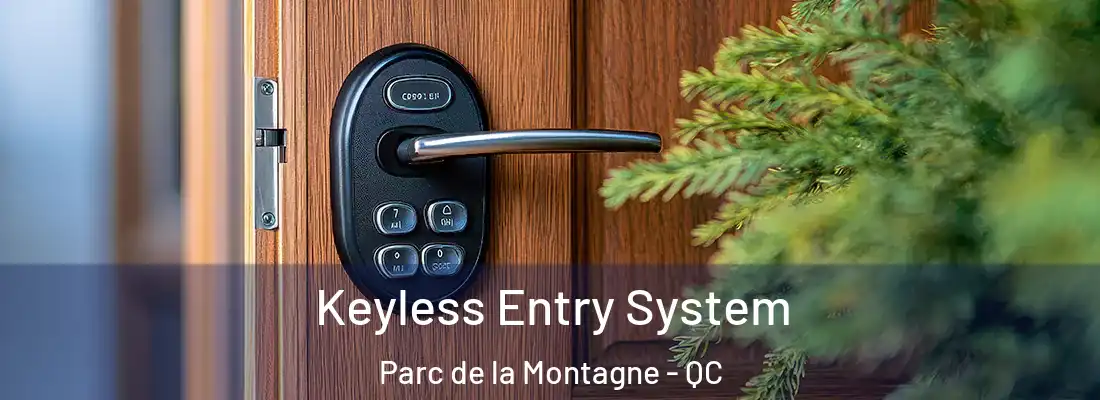  Keyless Entry System Parc de la Montagne - QC