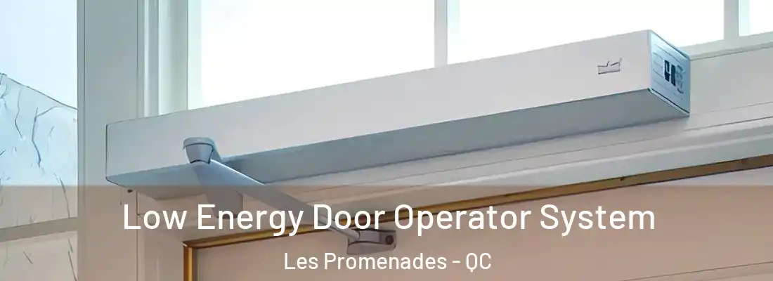  Low Energy Door Operator System Les Promenades - QC