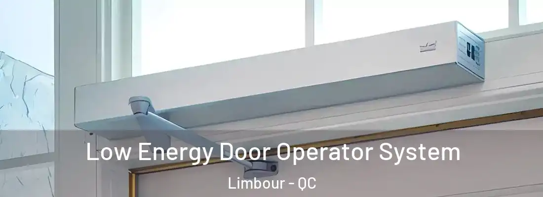  Low Energy Door Operator System Limbour - QC