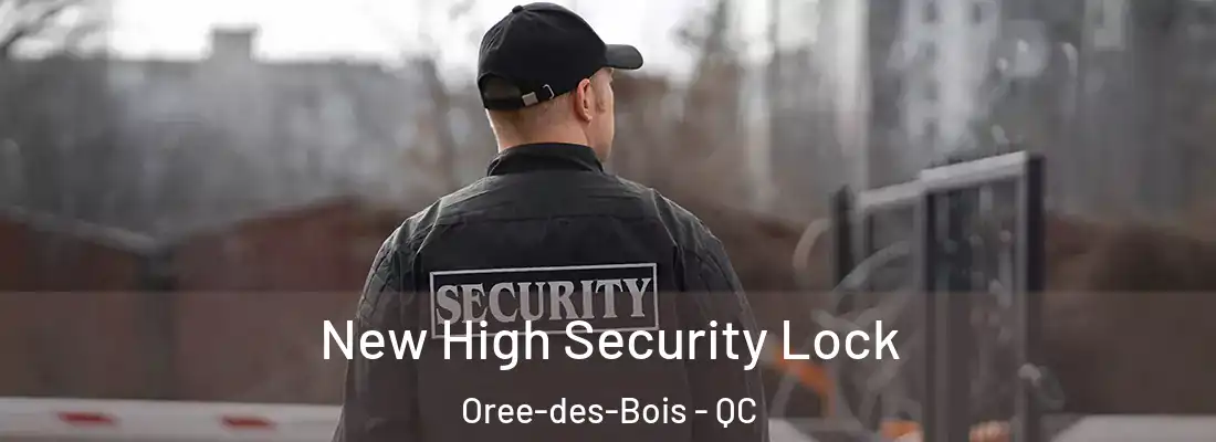  New High Security Lock Oree-des-Bois - QC