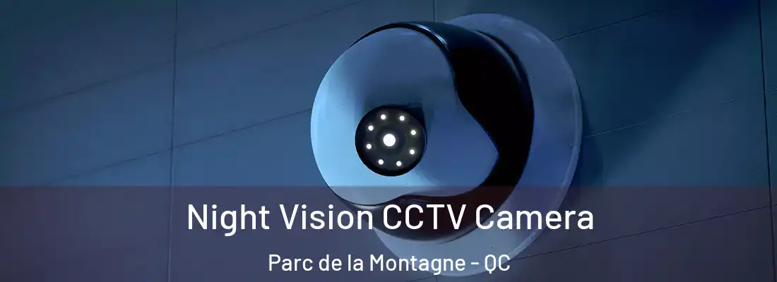  Night Vision CCTV Camera Parc de la Montagne - QC