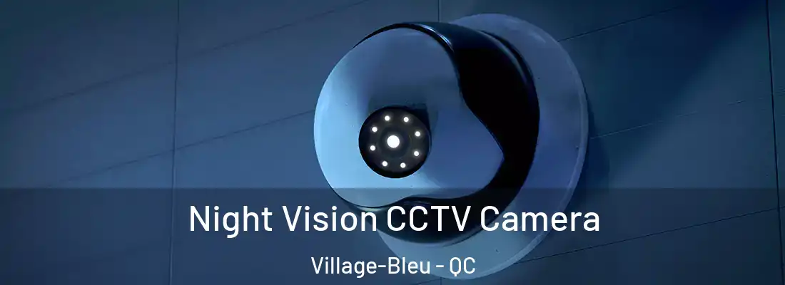  Night Vision CCTV Camera Village-Bleu - QC