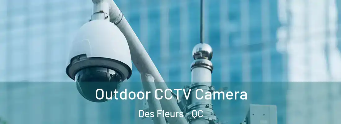  Outdoor CCTV Camera Des Fleurs - QC