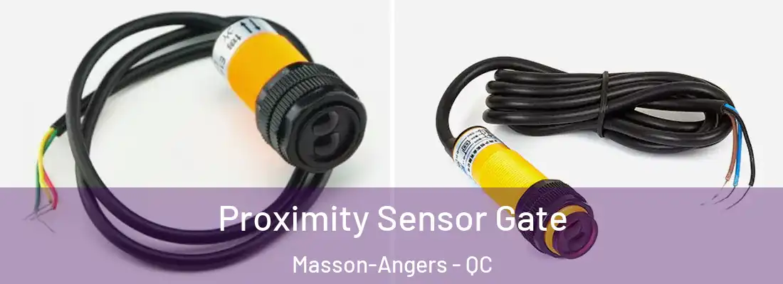  Proximity Sensor Gate Masson-Angers - QC