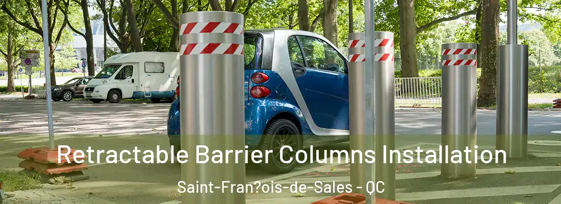  Retractable Barrier Columns Installation Saint-Fran?ois-de-Sales - QC