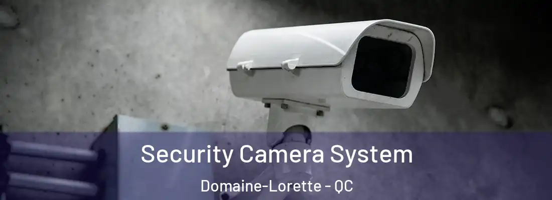  Security Camera System Domaine-Lorette - QC