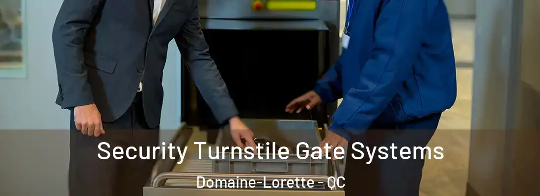  Security Turnstile Gate Systems Domaine-Lorette - QC