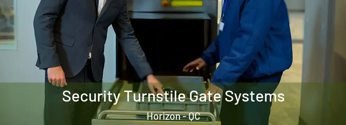  Security Turnstile Gate Systems Horizon - QC
