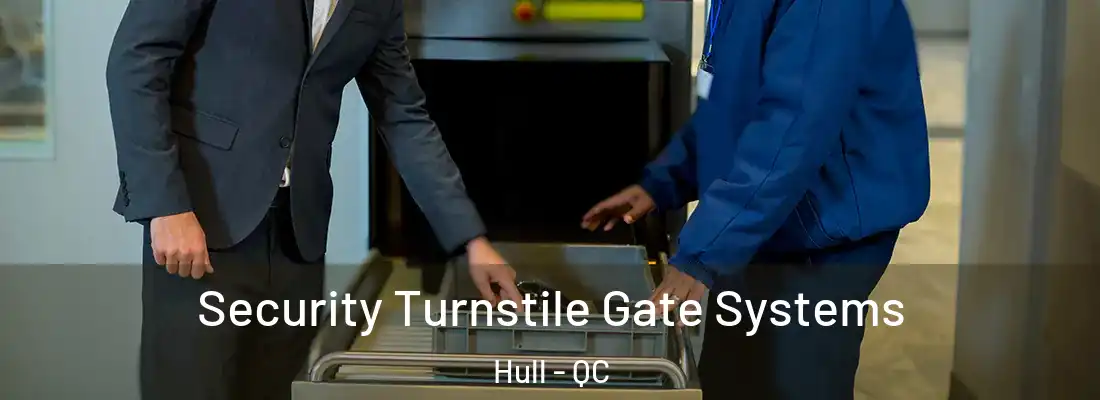  Security Turnstile Gate Systems Hull - QC
