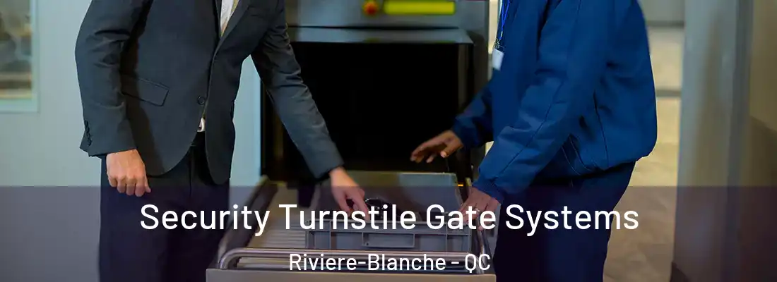  Security Turnstile Gate Systems Riviere-Blanche - QC