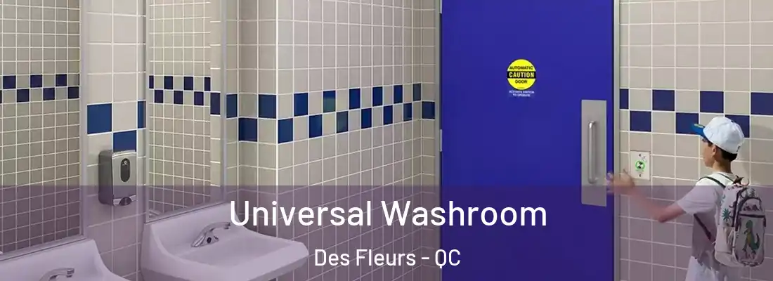  Universal Washroom Des Fleurs - QC