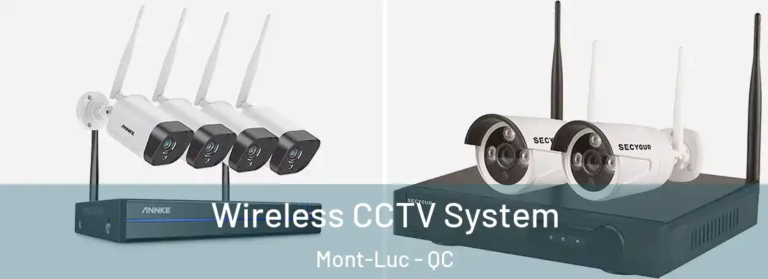  Wireless CCTV System Mont-Luc - QC